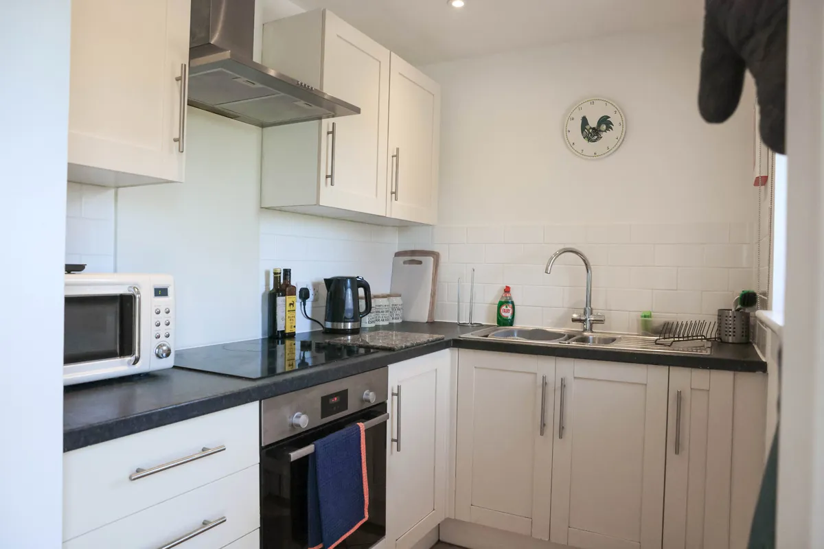 Entire Home accommodation kitchen area