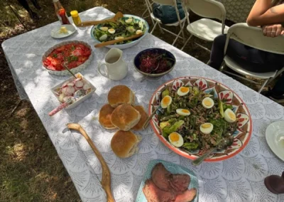 lunchtime adult horse camp