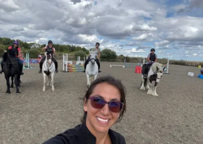 Show jumping training adults